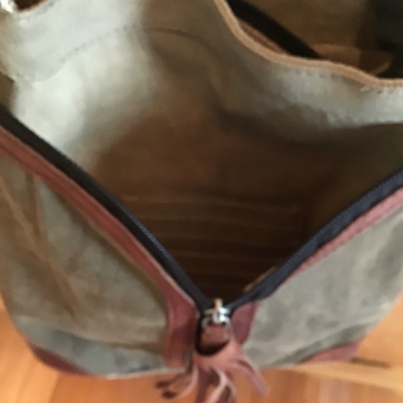 Mona B Olive Crossbody Bag - Picture 13 of 16